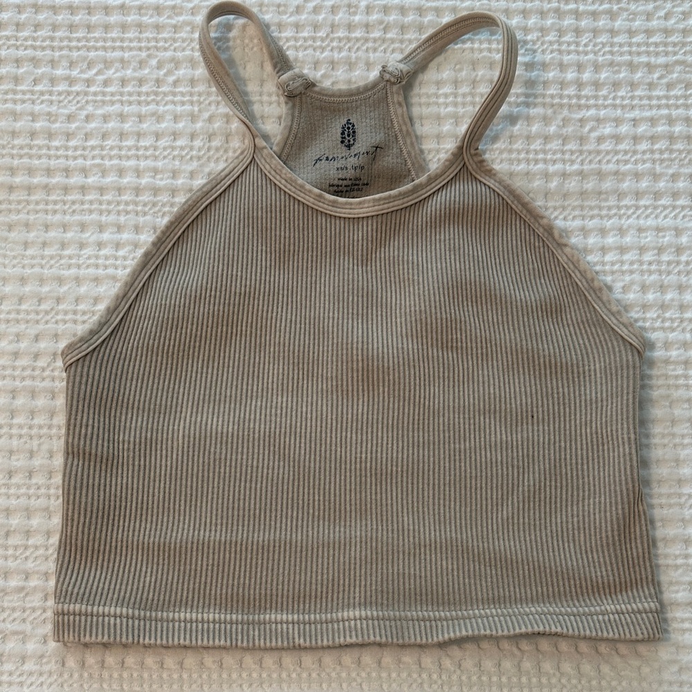 Free People FP Movement Happiness Runs Crop Tank Top